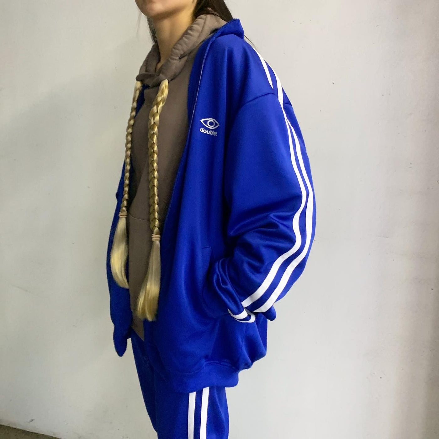 ぶくっち様doublet 23ss invisible track jacket-