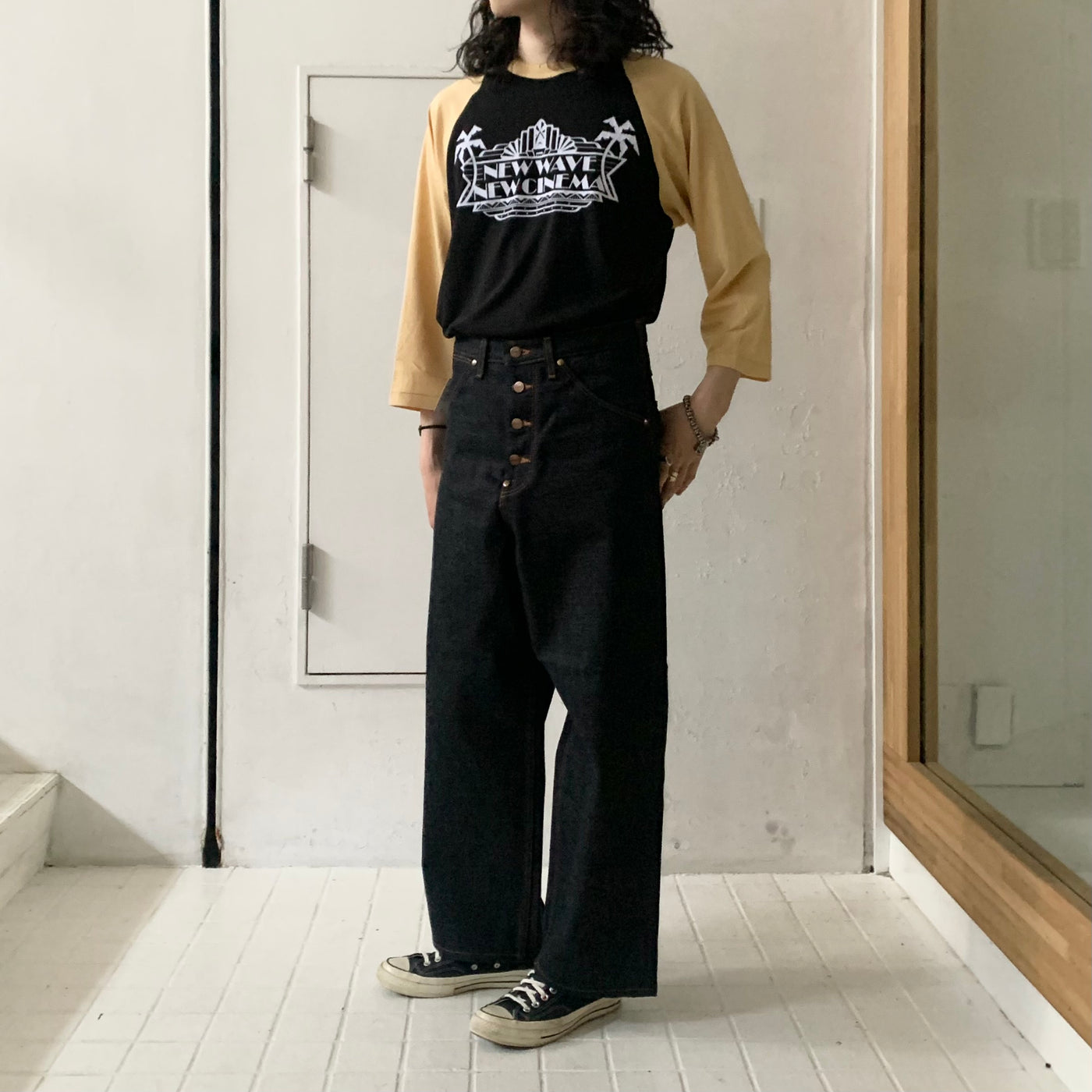 ピンク・ブルー SUGARHILL × Wrangler Classic Denim Pants | irai.co.id