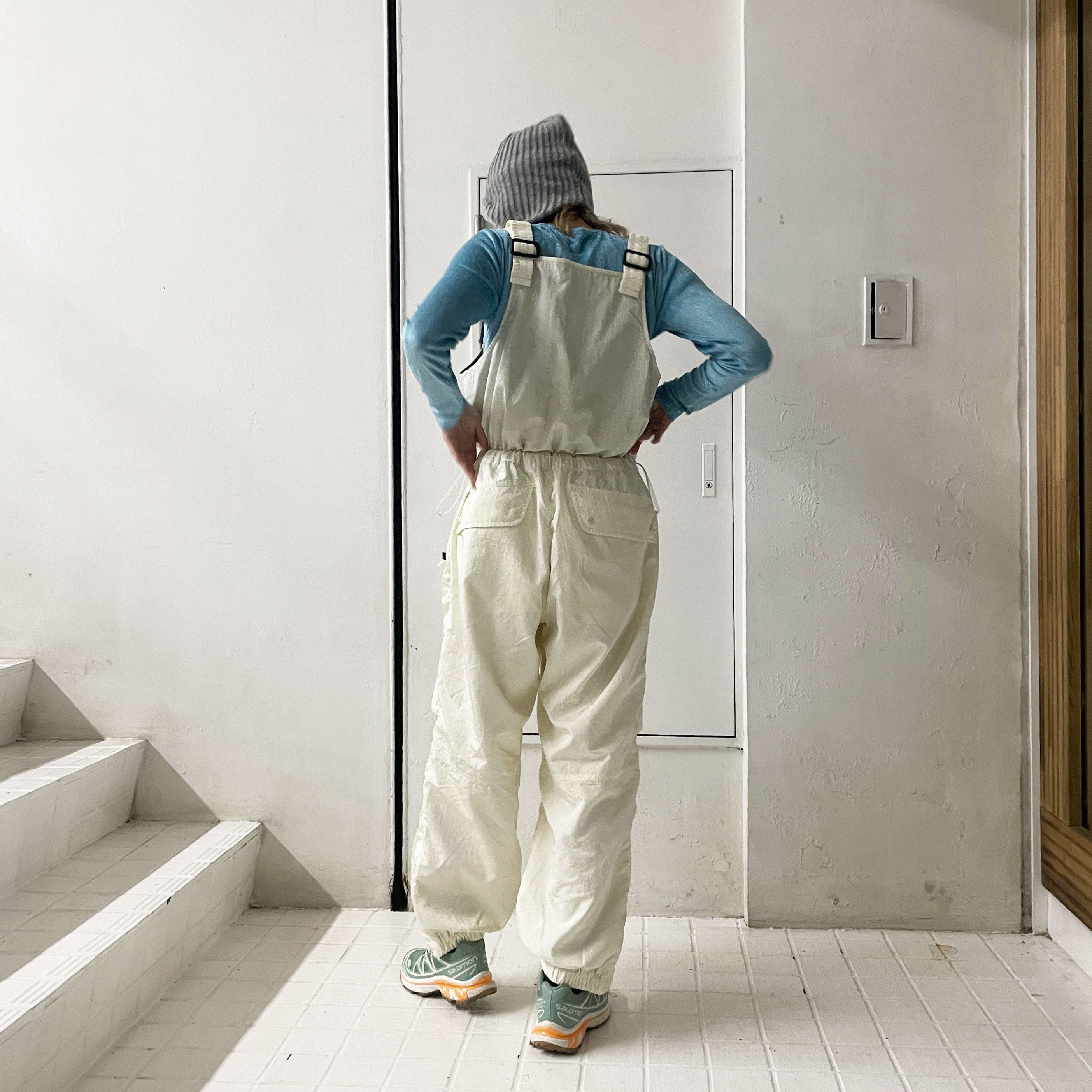 【希少】オリジナル✖️ヴァンキッシュ コラボ オーバーオール DAIWA PIER39】 W's TECH SKIING BIBS【Baserange】 OMO LONGSLEEVE