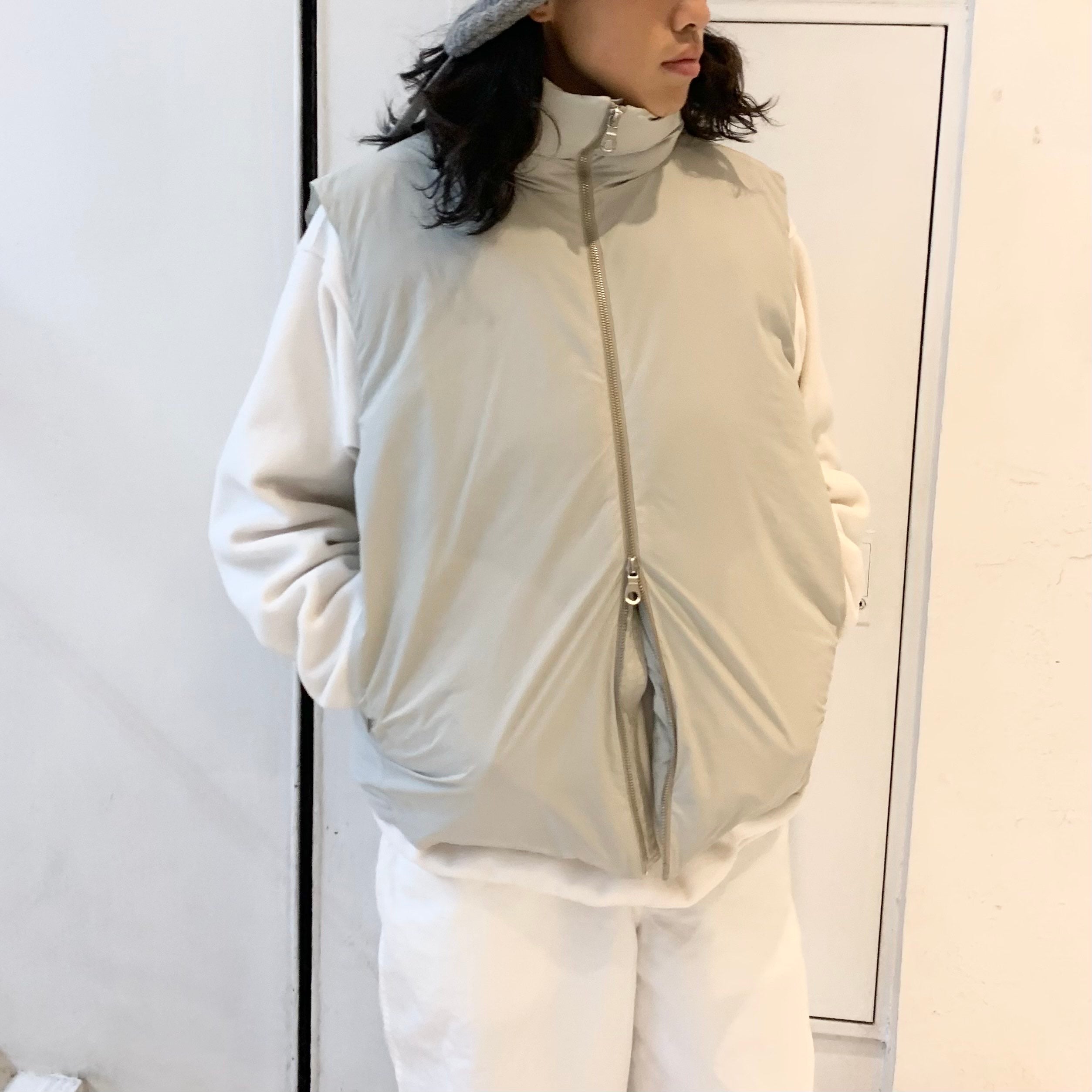 STUDIO NICHOLSON】 INJECTION DOWNPADDED VEST MIRO SNM-1055