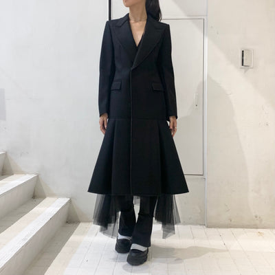 【FETICO】BONDED WOOL TAILORED COAT FTC234-0301