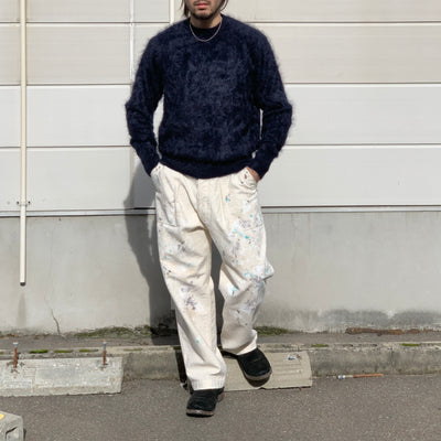 【MAATEE&SONS】  CASHEMERE SHAGGY 1 P/O SWEATER　MT3303-0107