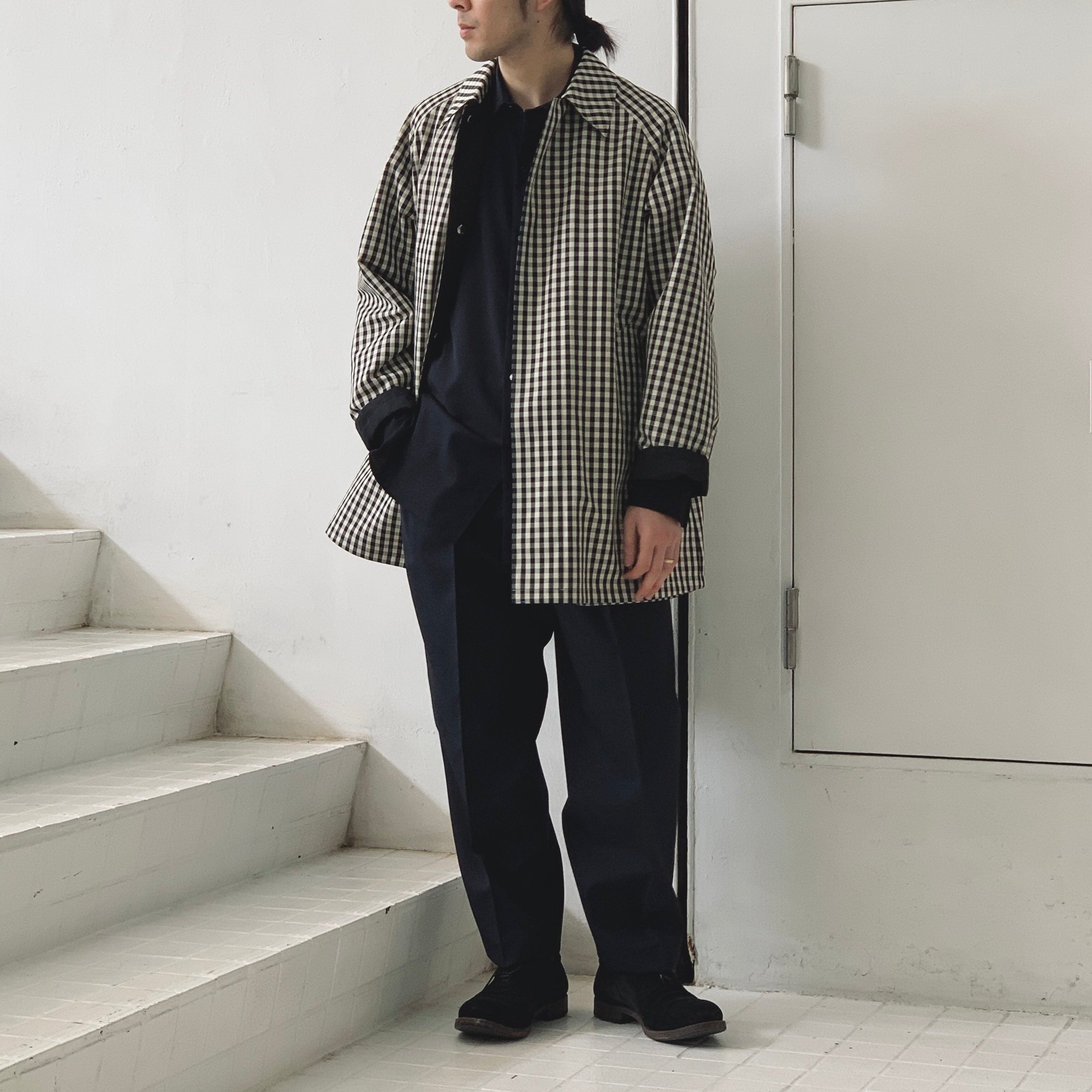 HEUGN】Laurence Silk Pe RVR COAT062 – ONENESS ONLINE STORE