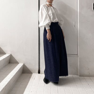 【MURRAL】 Ivy blouse<br>【GREED】 Classic Tweed Pants