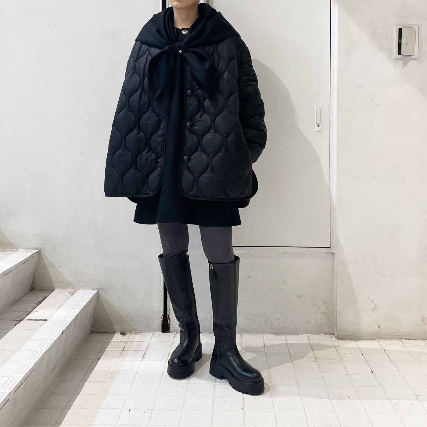 【THE RERACS】 RERACS QUILTING COAT