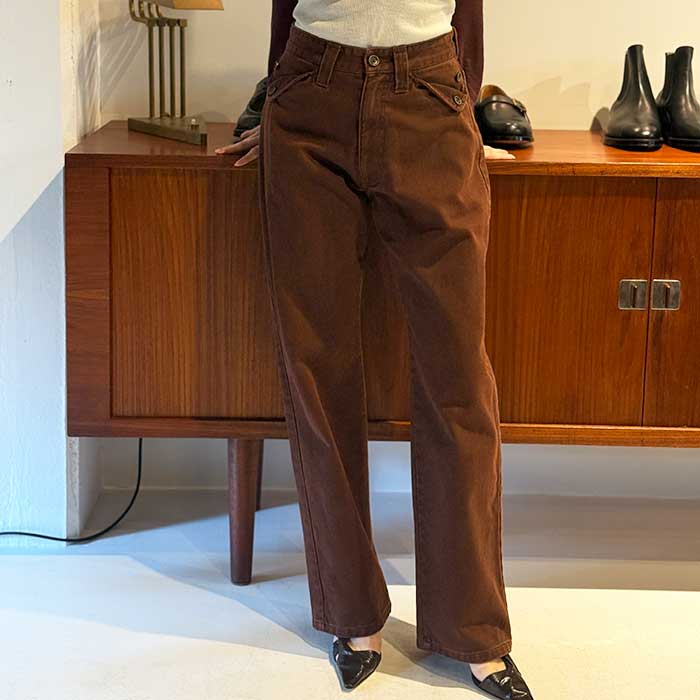 【FUMIKA UCHIDA】 KATSURAGI STRAIGHT PT<br>RIB HALTER-NECK BODYSUIT