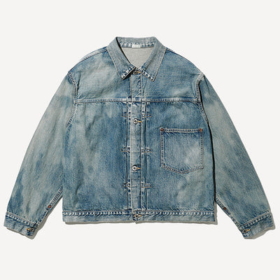 【A.PRESSE/アプレッセ】<br>1st Type Denim Jacket <br>25AAP-01-38