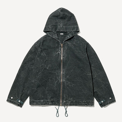 【A.PRESSE/アプレッセ】<br>Vintage US Navy Zip Hoodie <br>25AAP-01-54