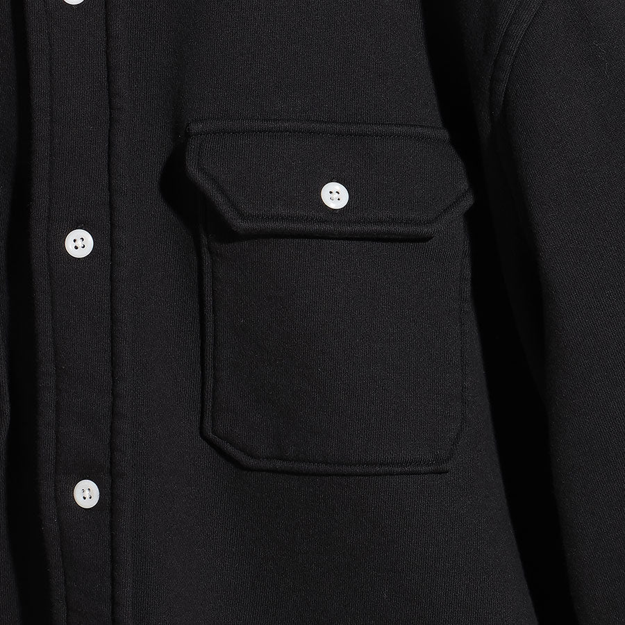 【FOUNDOUR/ファウンダ】<br>SWEAT WORK SHIRT <br>015FD252011
