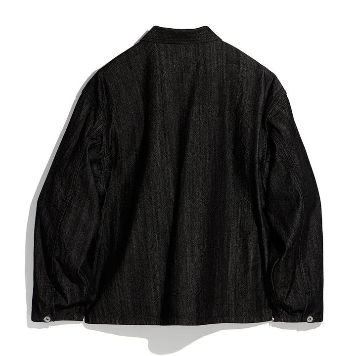 FOUNDOUR/ファウンダ】BLACK DENIM PULLOVER 015FD261023の通販