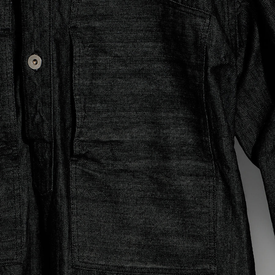 FOUNDOUR/ファウンダ】BLACK DENIM PULLOVER 015FD261023の通販