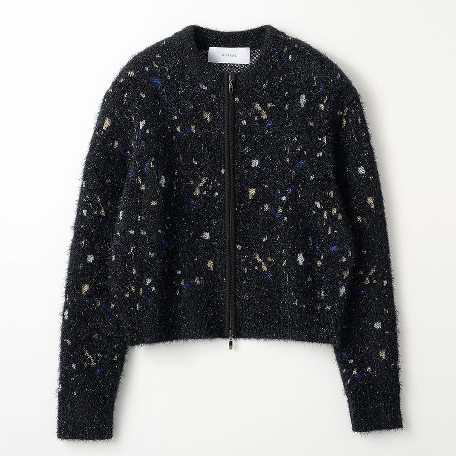 【MURRAL/ミューラル】<br>Twinkle knit cardigan <br>242-0405