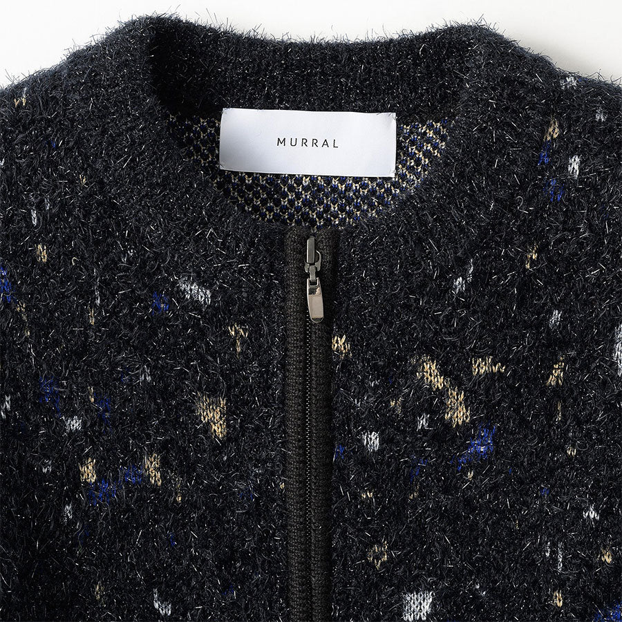 24aw MURRAL ミューラル Twinkle knit cardigan 24aw MURRAL ミューラル Twinkle knit cardigan