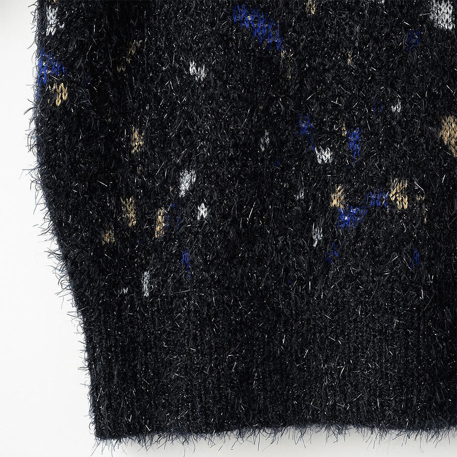 【MURRAL/ミューラル】<br>Twinkle knit cardigan <br>242-0405