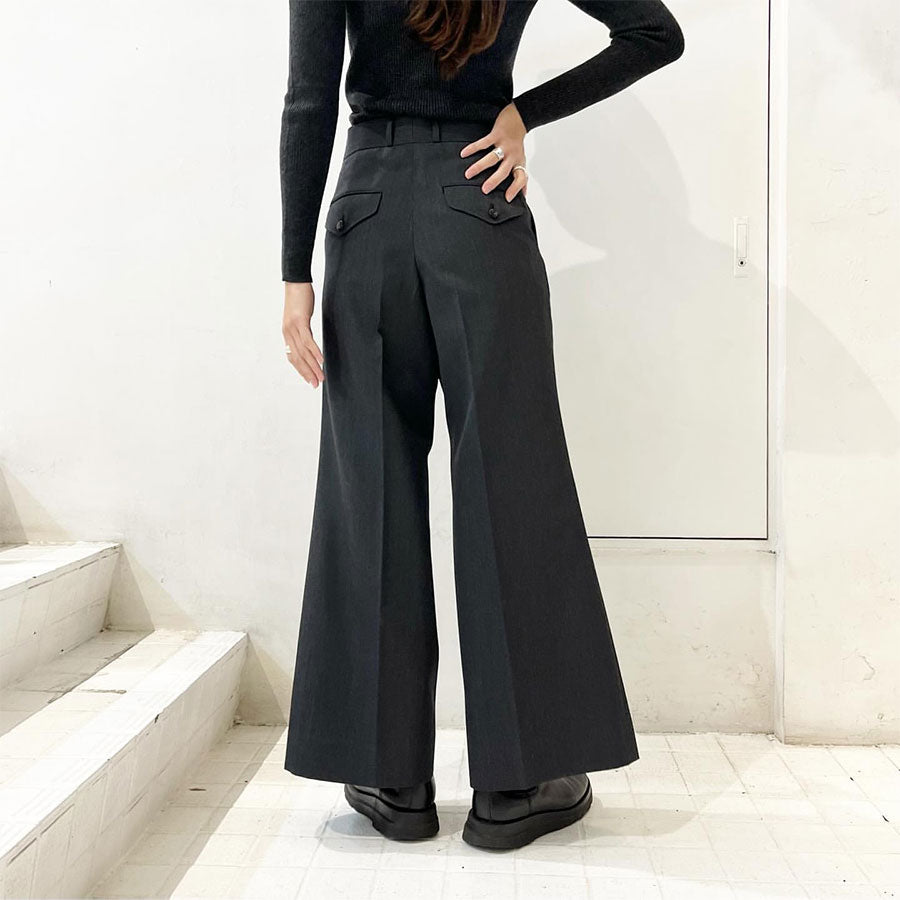 【THE RERACS/ザ・リラクス】<br>THE SLACKS FLARE <br>24FW-REPT-231L-J