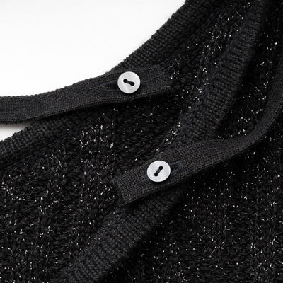 【MURRAL/ミューラル】<br>Frost knit top <br>2320904050