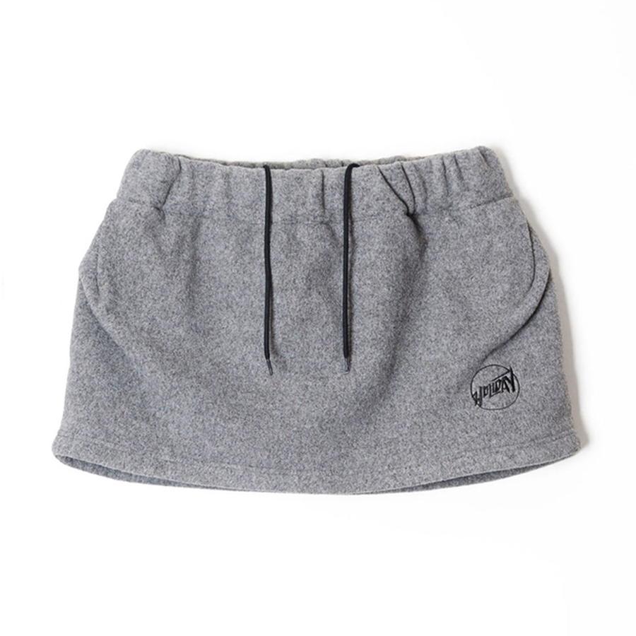 【HOLIDAY/ホリデイ】<br>CLASSIC FLEECE TUCK MINI SKIRT <br>25202027