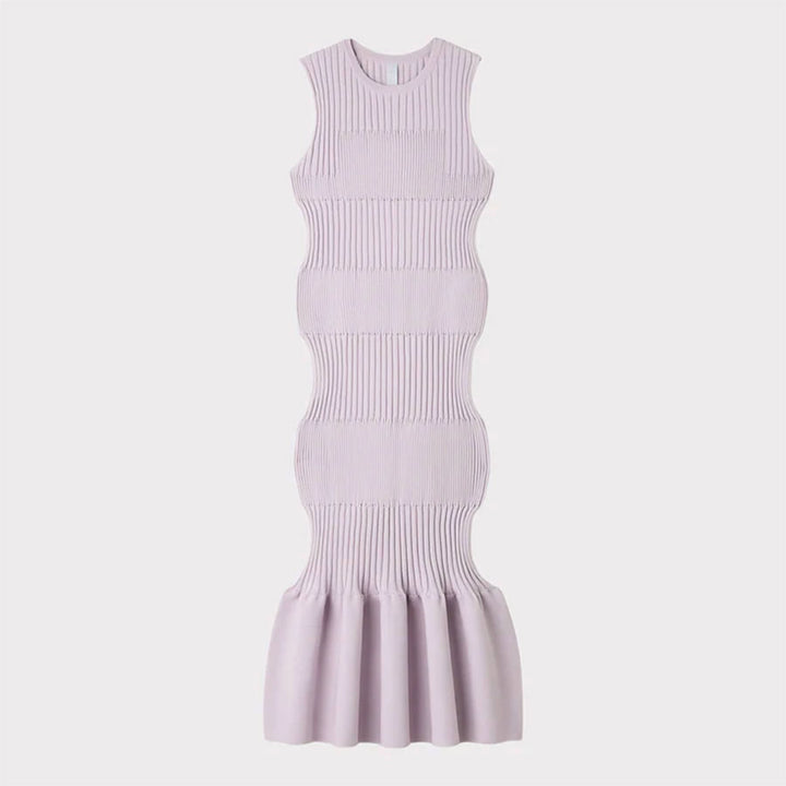 CFCL/シーエフシーエル】FLUTED SLEEVELESS MERMAID DRESS
