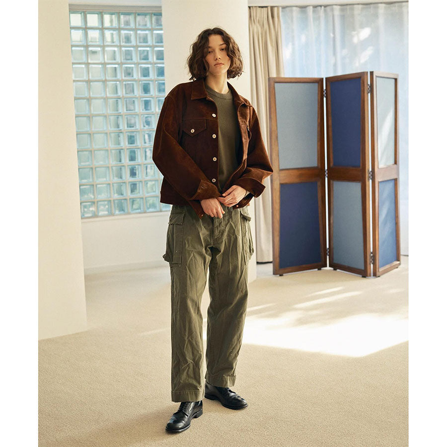 【HERILL/ヘリル】<br>Lamb suede Jacket <br>25-011-HL-8130-30