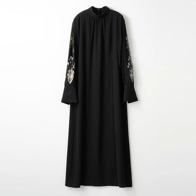 【MURRAL/ミューラル】<br>Petal sleeve lace dress <br>242-1102