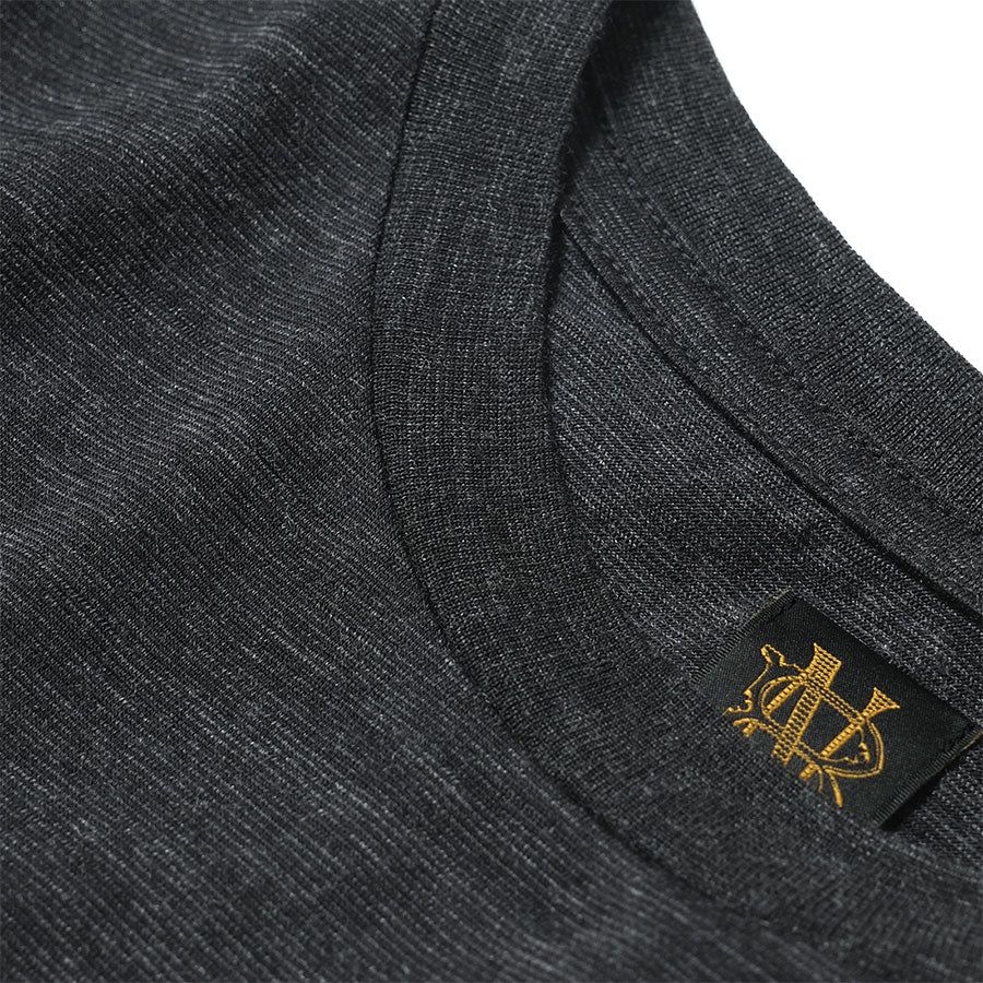 【BATONER/バトナー】<br>WOOL CREW NECK T-SHIRT <br>BN-25FM-009