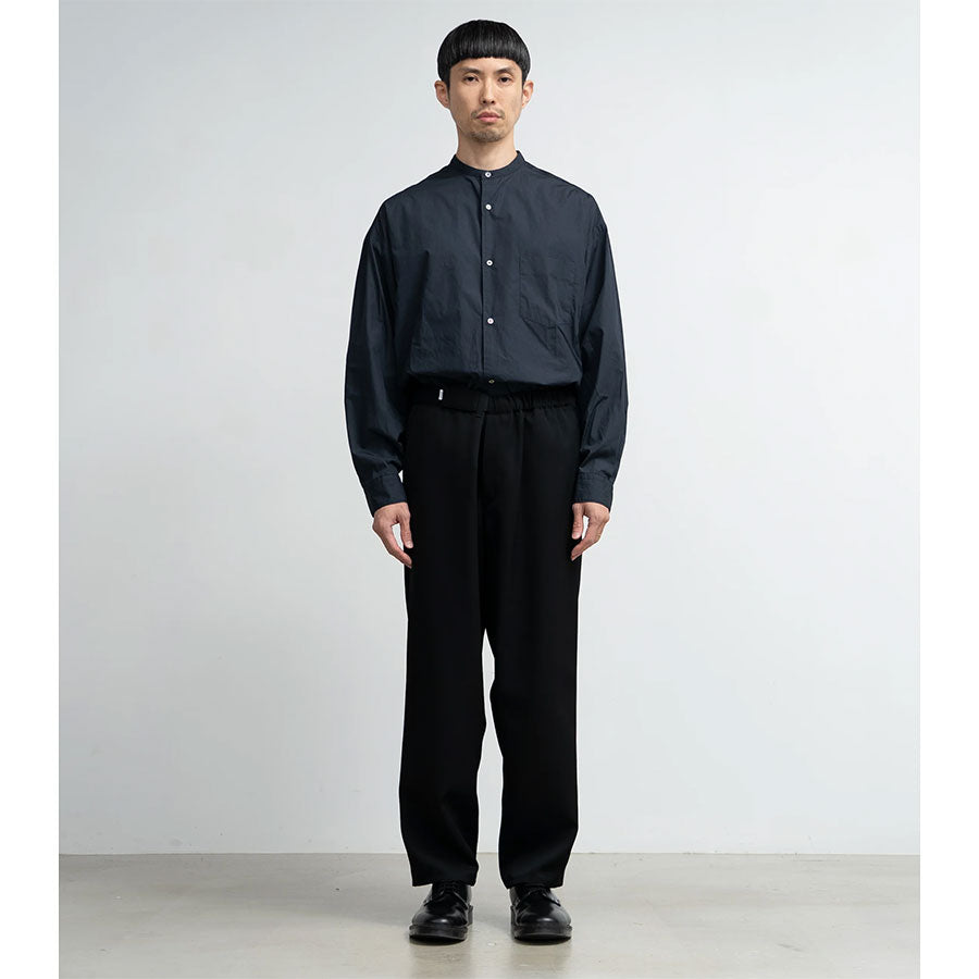 【Graphpaper/グラフペーパー】<br>Scale Off Wool Wide Tapered Chef Pants <br>GM241-40174B