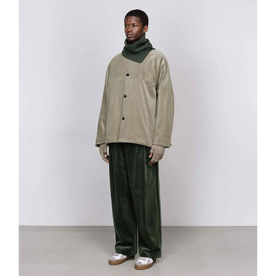 【Graphpaper/グラフペーパー】<br>Suvin Corduroy Wide Straight Trousers <br>GU253-40366