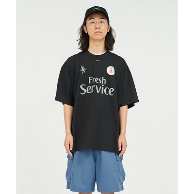 【FreshService/フレッシュサービス】<br>CORPORATE PRINTED S/S TEE “FOOTBALL” <br>FSC251-70185