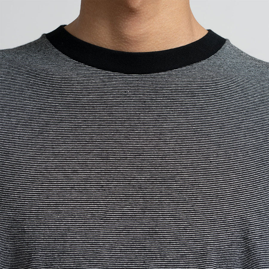 【Graphpaper/グラフペーパー】<br>Gradient Border L/S Tee <br>GU253-70511