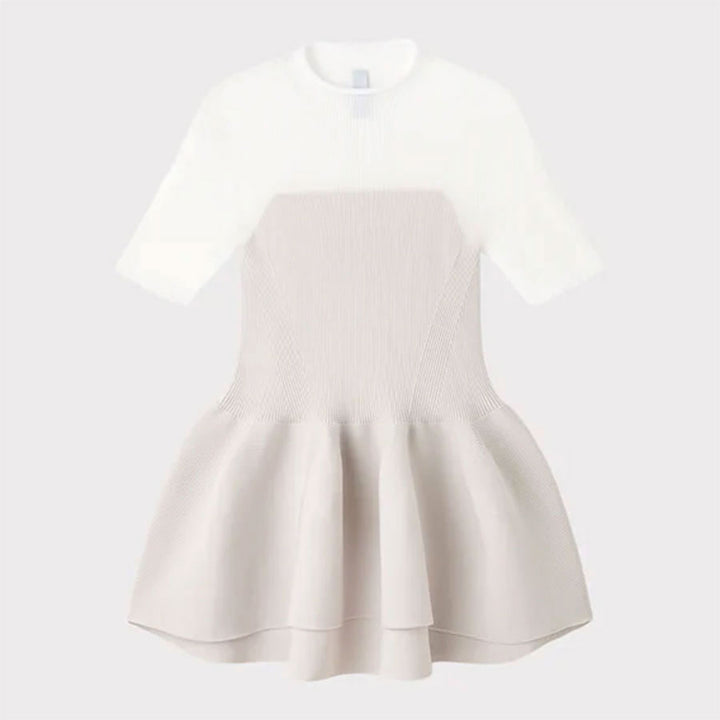 CFCL/シーエフシーエル】POTTERY LUCENT DECOLLETAGE SHORT SLEEVE TOP