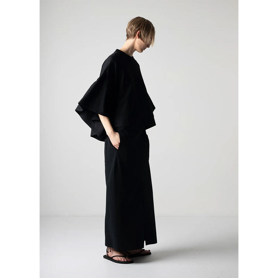 COGTHEBIGSMOKE/コグザビッグスモーク】LAURA GATHERED SLV TOP