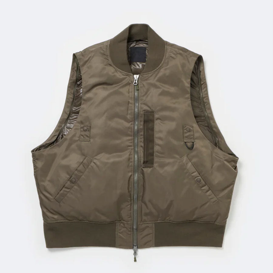 【DAIWA PIER39/ダイワピアサーティナイン】<br>TECH 2WAY MA-1 DOWN JACKET <br>BW-40025W