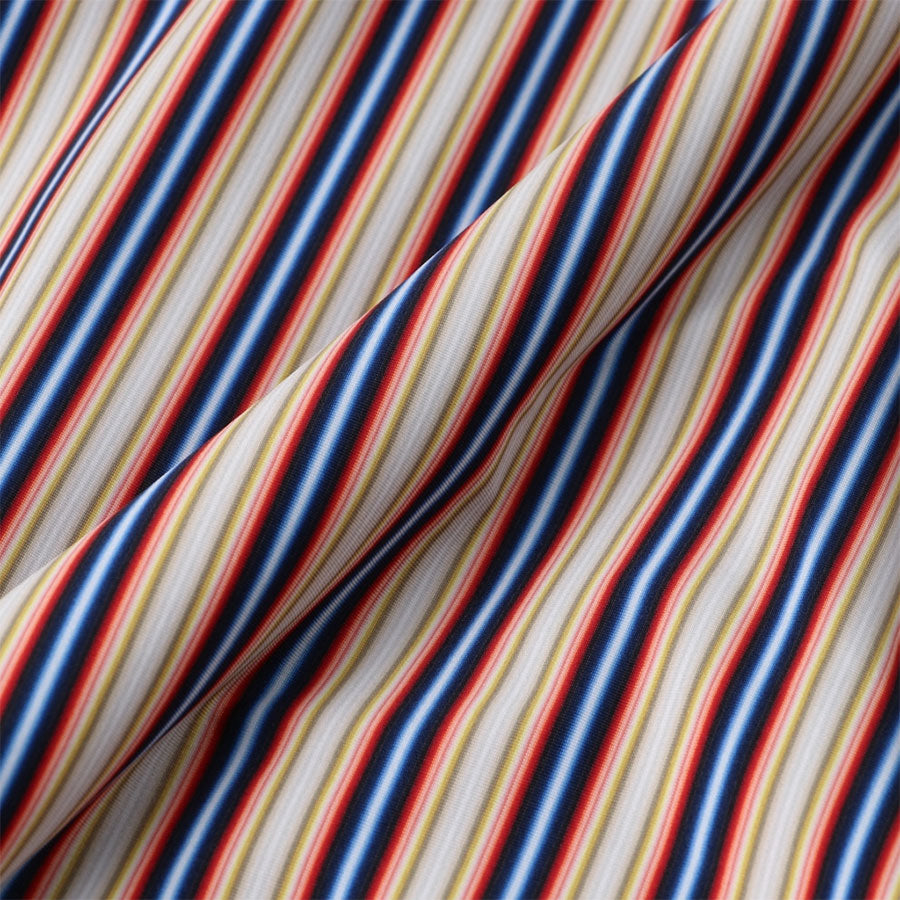 【KANEMASA PHIL./カネマサフィル】<br>46G Atmosphere Stripe L/S Shirt <br>KM25S-023