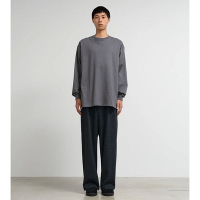 【Graphpaper/グラフペーパー】<br>Wool Smooth Flannel Easy Wide Pants <br>GM244-40011