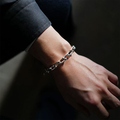 [XOLO 珠宝]<br> Homage Link 双手链 13 毫米（21 厘米）<br> XOB074 