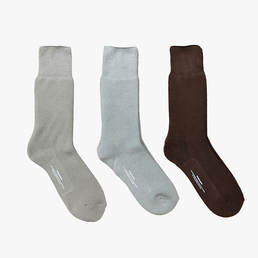 【Graphpaper/グラフペーパー】<br>Graphpaper 3-Pack Socks <br>GU251-90227C