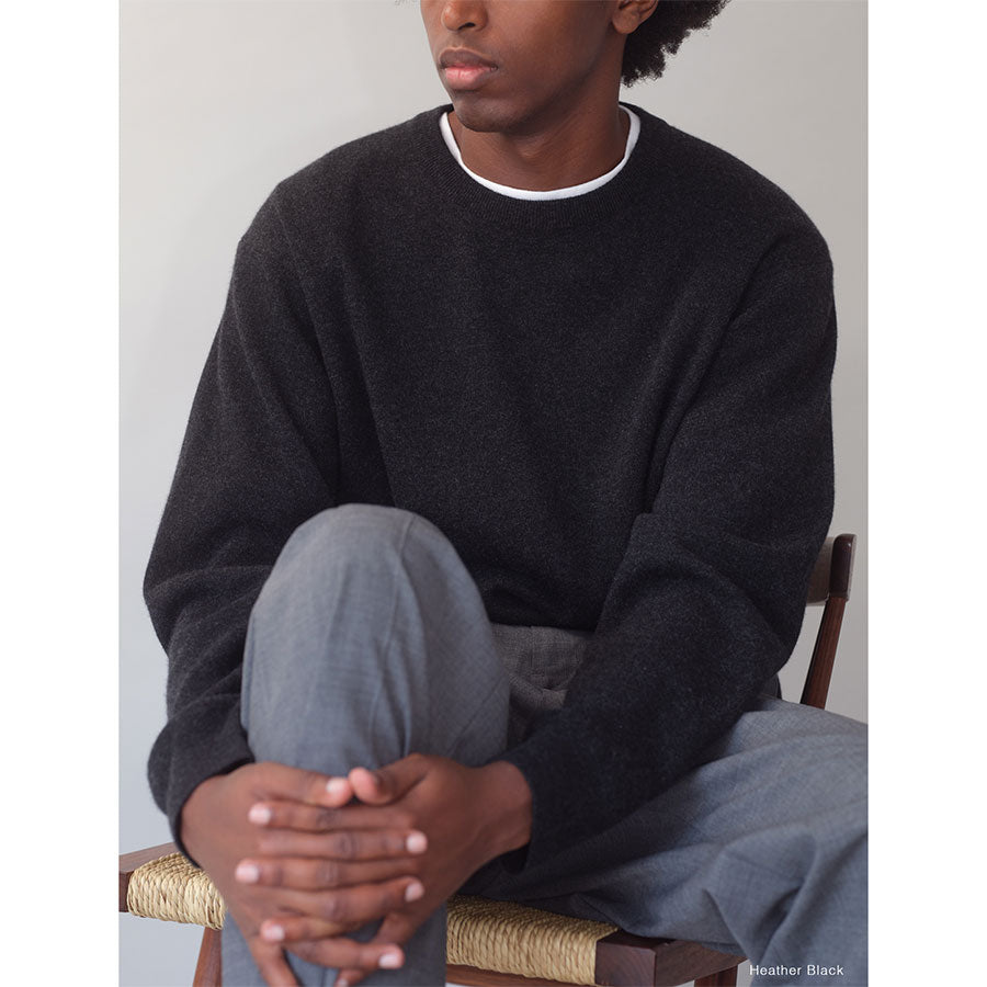 【BATONER/バトナー】<br>SUNSHINE CASHMERE CREW NECK <br>BN-25FM-047