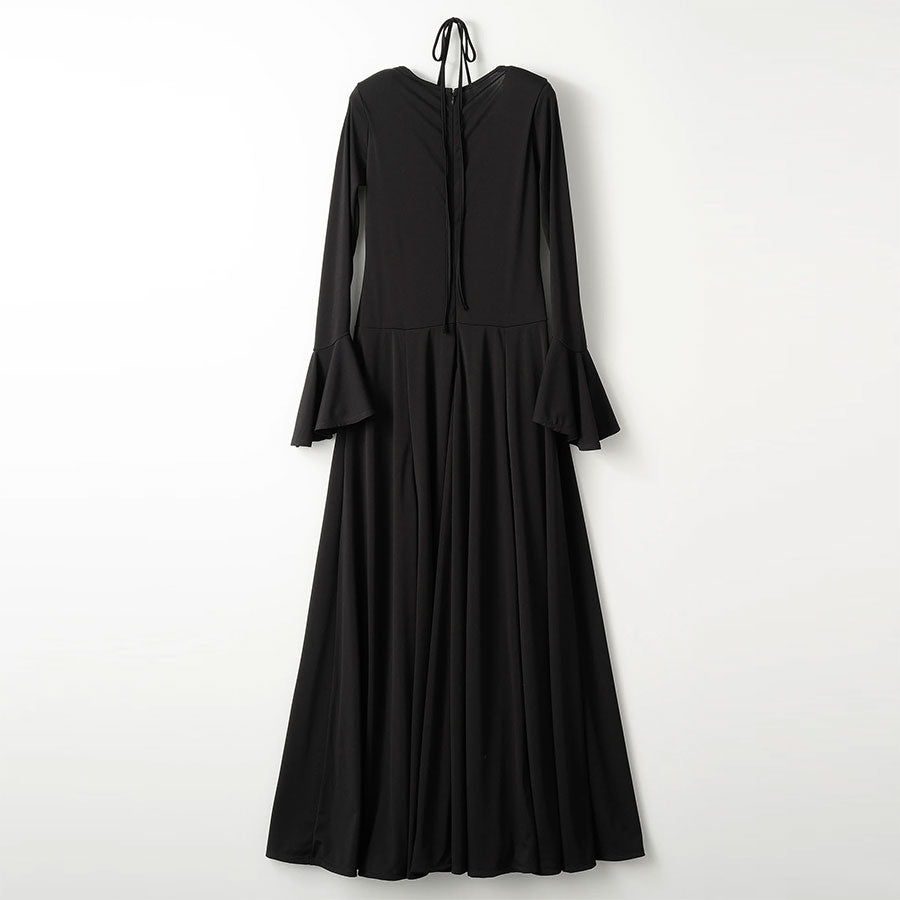 【MURRAL/ミューラル】<br>Calm jersey dress <br>242-1302