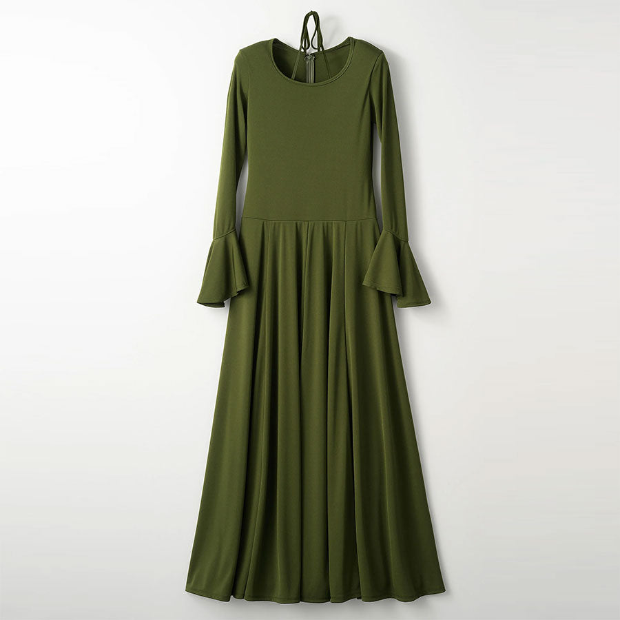 【MURRAL/ミューラル】<br>Calm jersey dress <br>242-1302