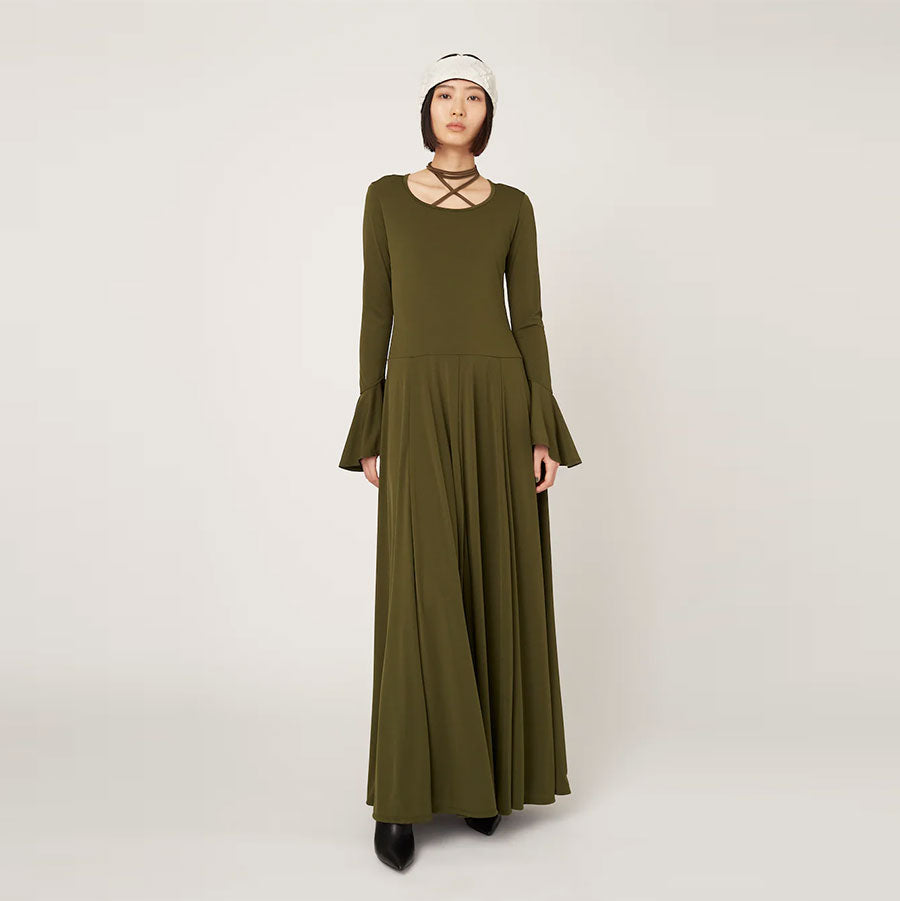 MURRAL/ミューラル】Calm jersey dress 242-1302の通販 「ONENESS ONLINE STORE」