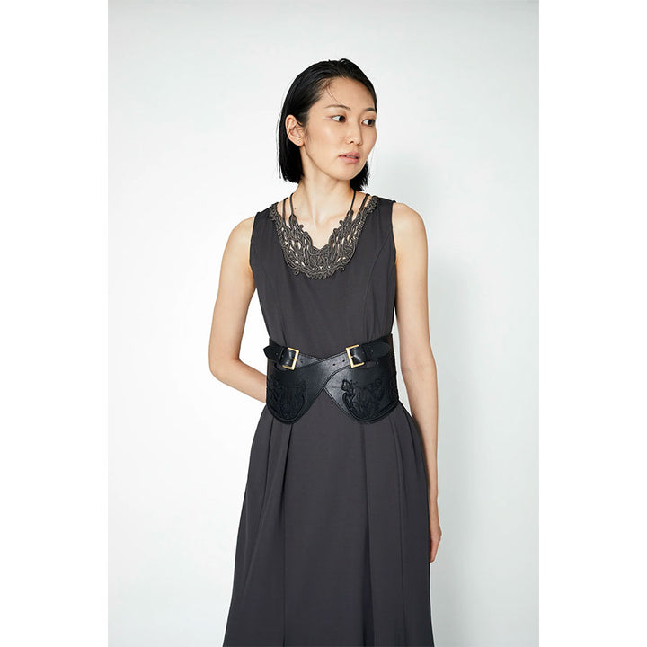 【超歓迎】 MURRAL/ミューラル】Vine embroidered 251-1302の dress jersey コミック・アニメ
