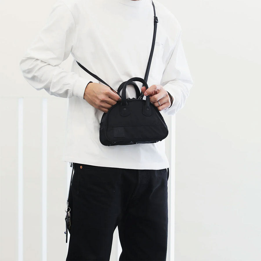 【RAMIDUS/ラミダス】<br>2WAY BOSTON BAG (XS) BLACK BEAUTY <br>B011051