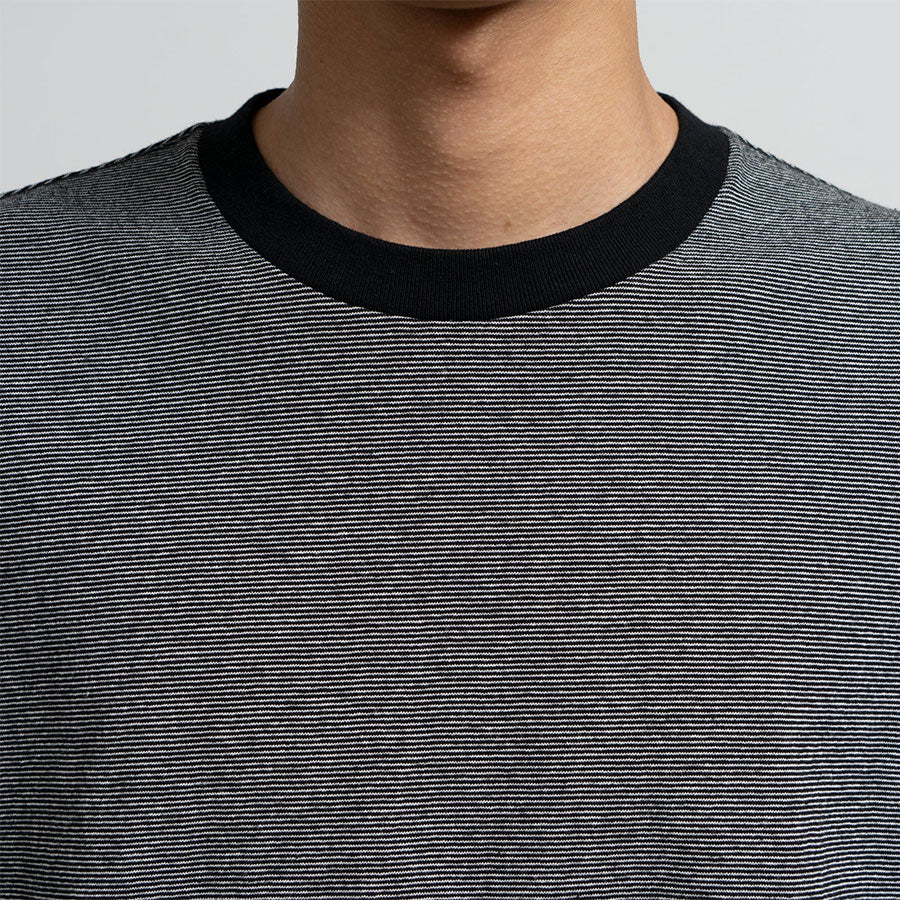 【Graphpaper/グラフペーパー】<br>Gradient Border S/S Tee <br>GU253-70512