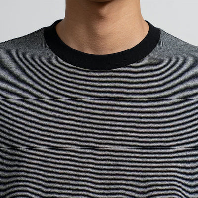 【Graphpaper/グラフペーパー】<br>Gradient Border S/S Tee <br>GU253-70512