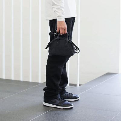 【RAMIDUS/ラミダス】<br>2WAY BOSTON BAG (XS) BLACK BEAUTY <br>B011051