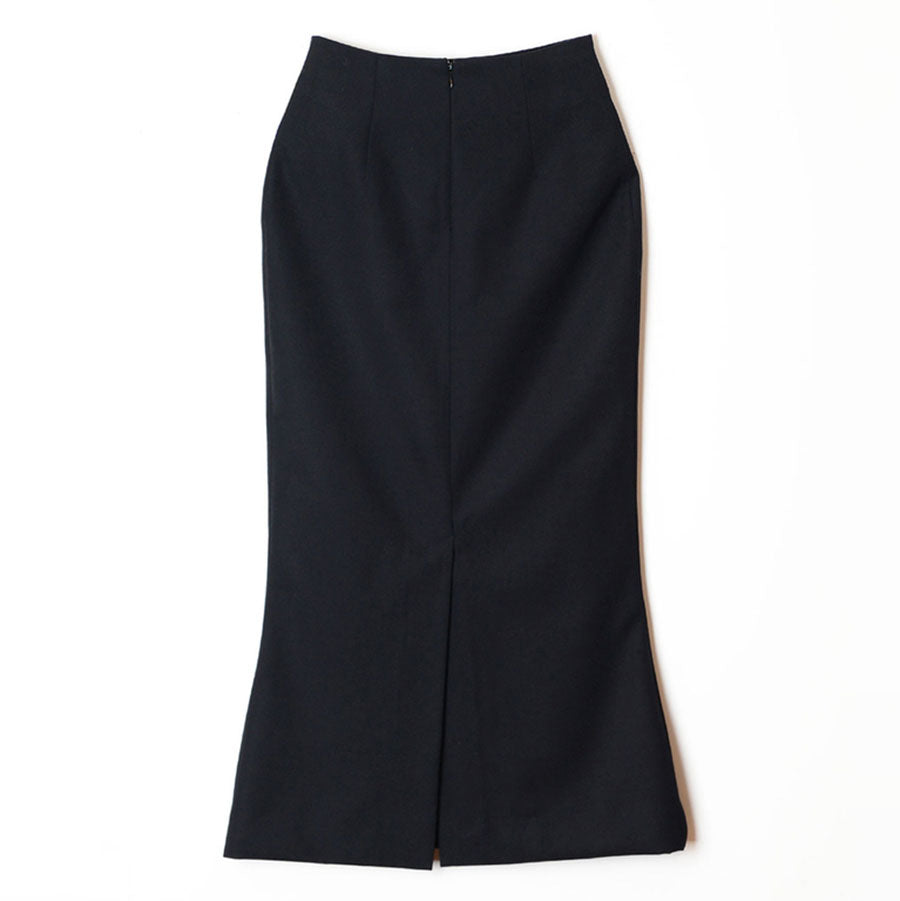 【HOLIDAY/ホリデイ】<br>WOOL TWILL SLIM SKIRT <br>25202002