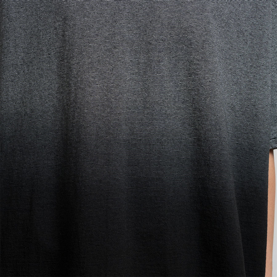 【Graphpaper/グラフペーパー】<br>Gradient Border S/S Tee <br>GU253-70512