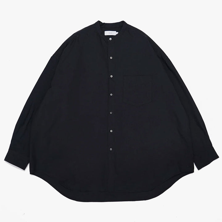 Graphpaper/グラフペーパー】Oxford L/S Oversized Band Collar Shirt