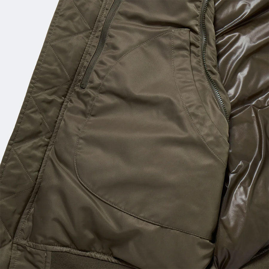 【DAIWA PIER39/ダイワピアサーティナイン】<br>TECH 2WAY MA-1 DOWN JACKET <br>BW-40025W