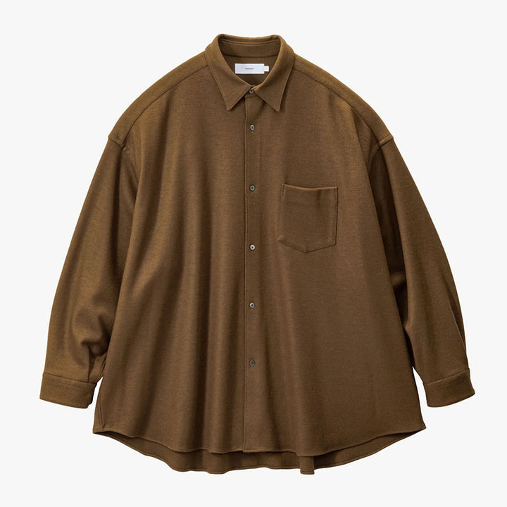 Graphpaper/グラフペーパー】Wool Smooth Flannel Oversized